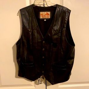 Saguaro West Leather Vest